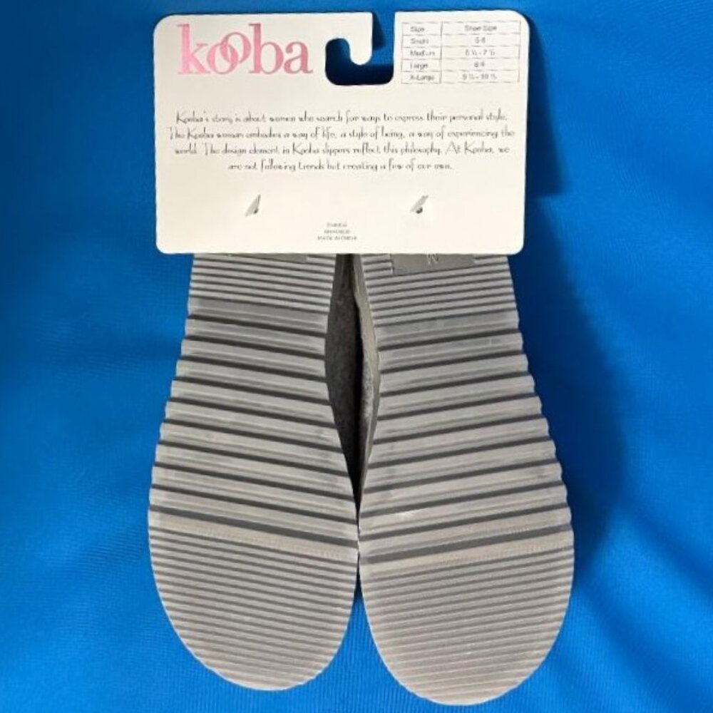 NWT & GREAT GIFT KOOBA FRENCHIE FRENCH BULLDOG SLIPPERS M / MEDIUM 6 1/2 - 7 1/2 - Picture 6 of 13